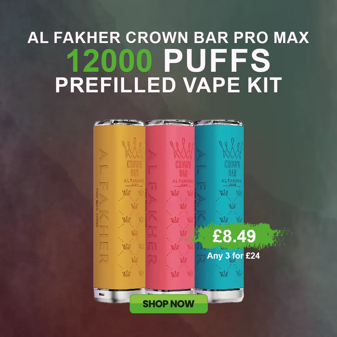 Al Fakher Crown Bar Pro Max 12K