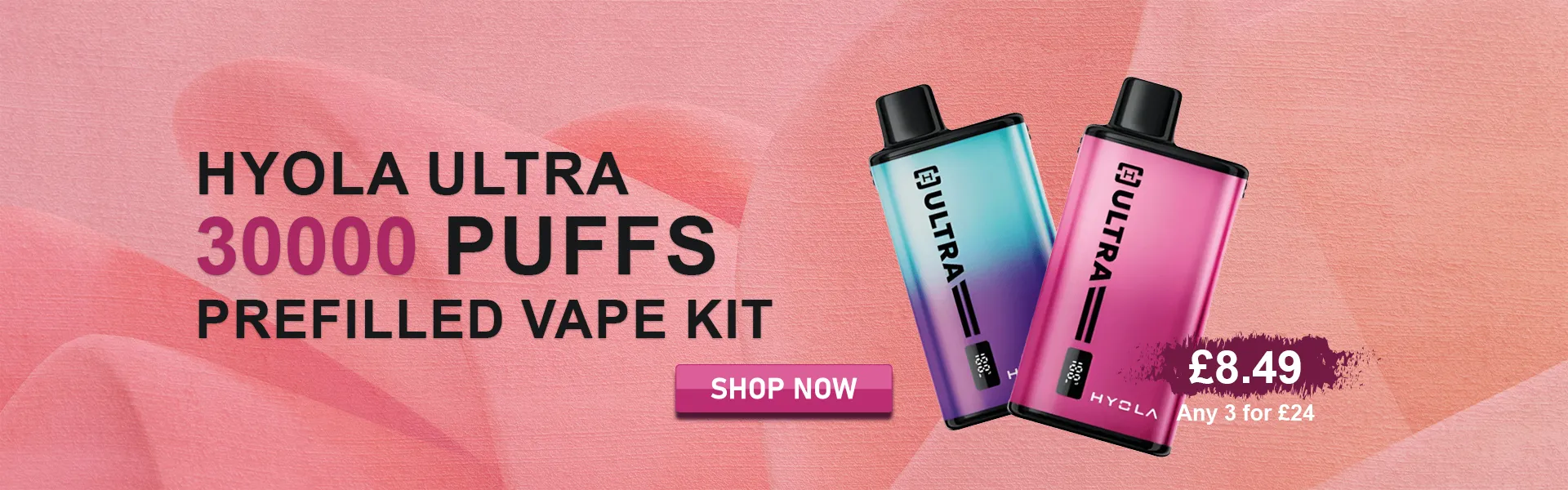 Hyola Ultra 30K Prefilled Vape Kit