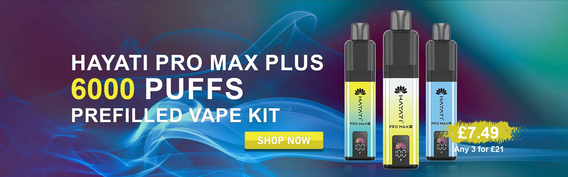 Hayati Pro Max Plus 6000 Puffs