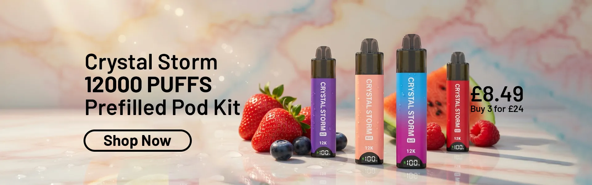 Crystal Storm 12K Puffs