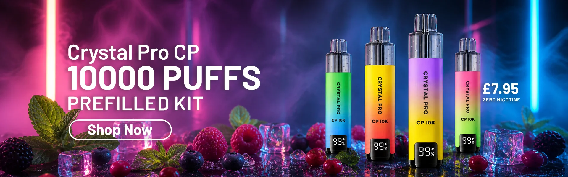 Crystal Pro CP 10K Puffs Prefilled Kit