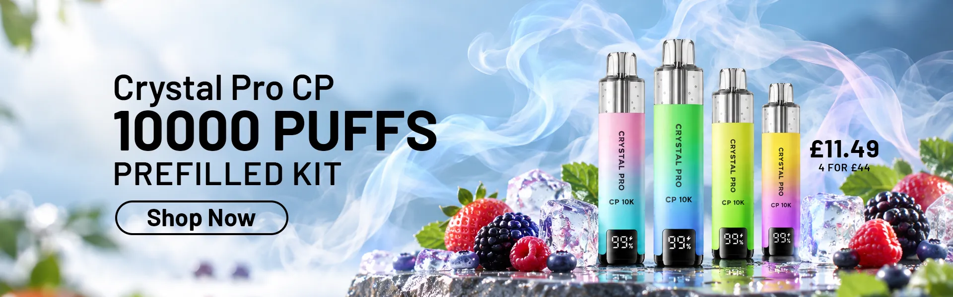Crystal Pro CP 10K Puffs Prefilled Kit