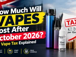 How Much Will Vapes Cost After October 2026  