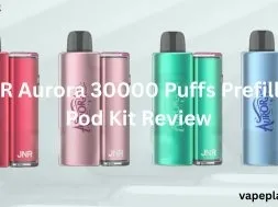 JNR Aurora 30000 Puffs Prefilled Pod Kit Review–Long-Lasting, Rechargeable & Powerful
