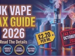 UK Vape Tax 2026: Costs, Rules & Price Impact Guide