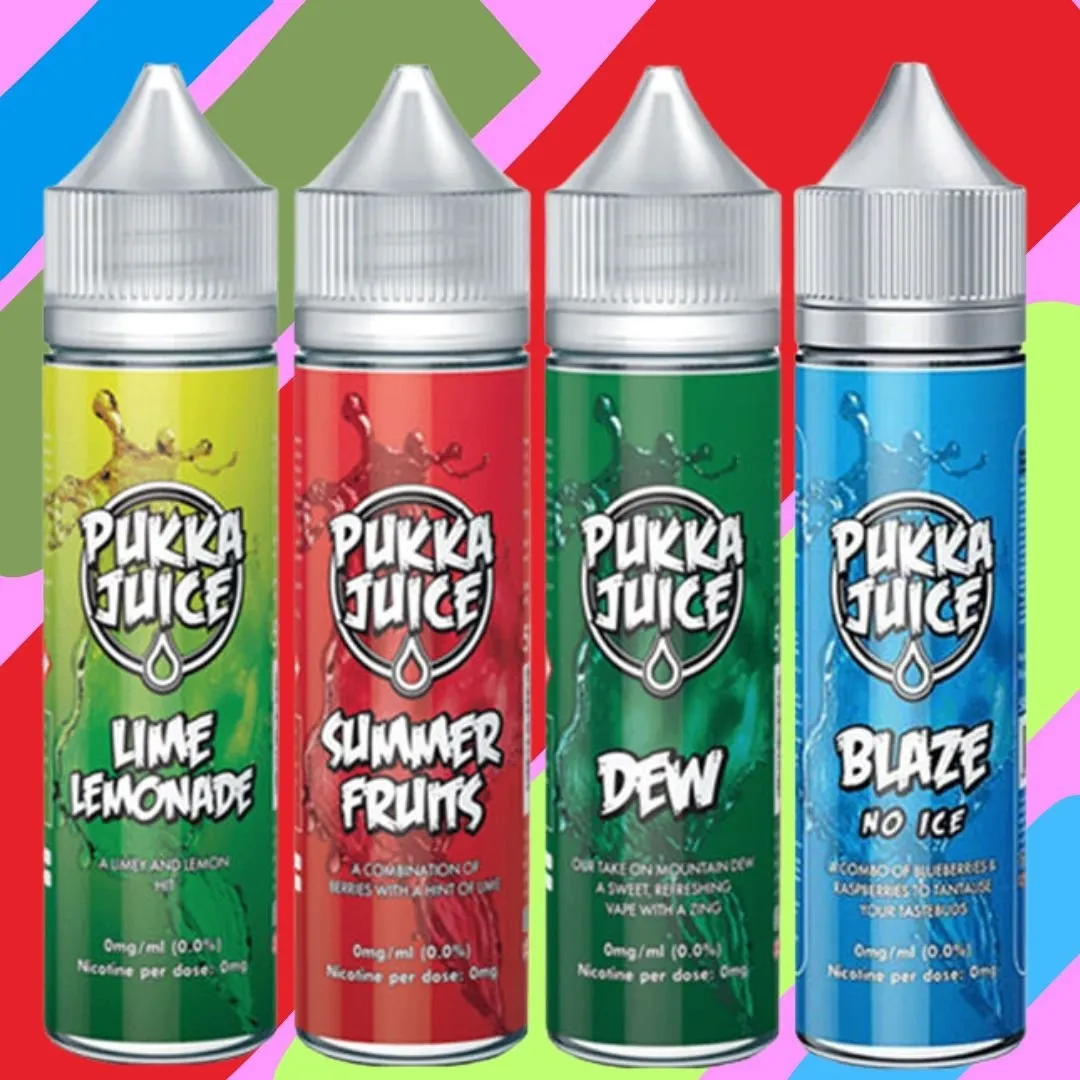 Pukka Juice 60ml Shortfill E-liquid