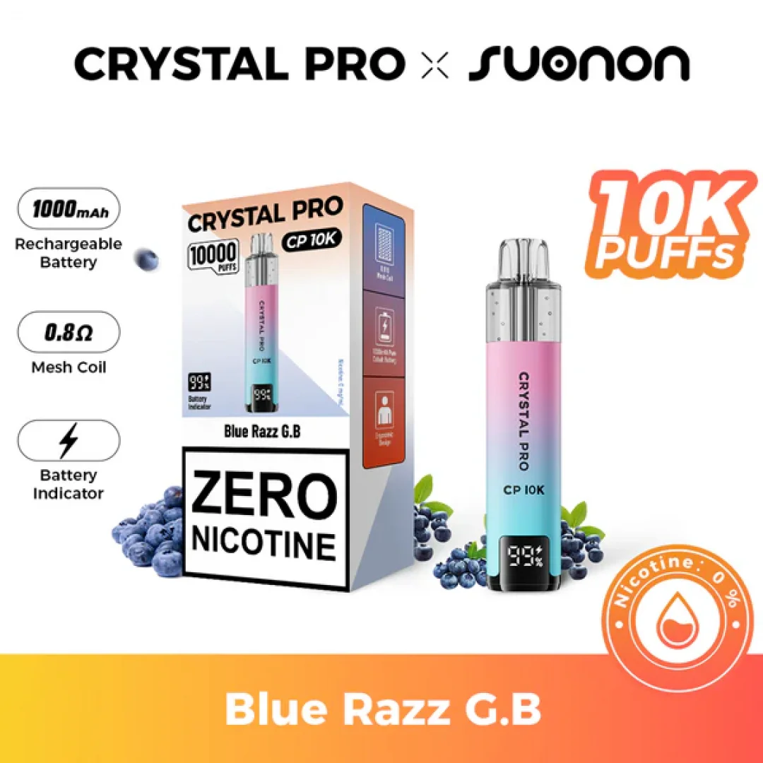 Crystal Pro CP 10K Prefilled Kit Zero Nicotine