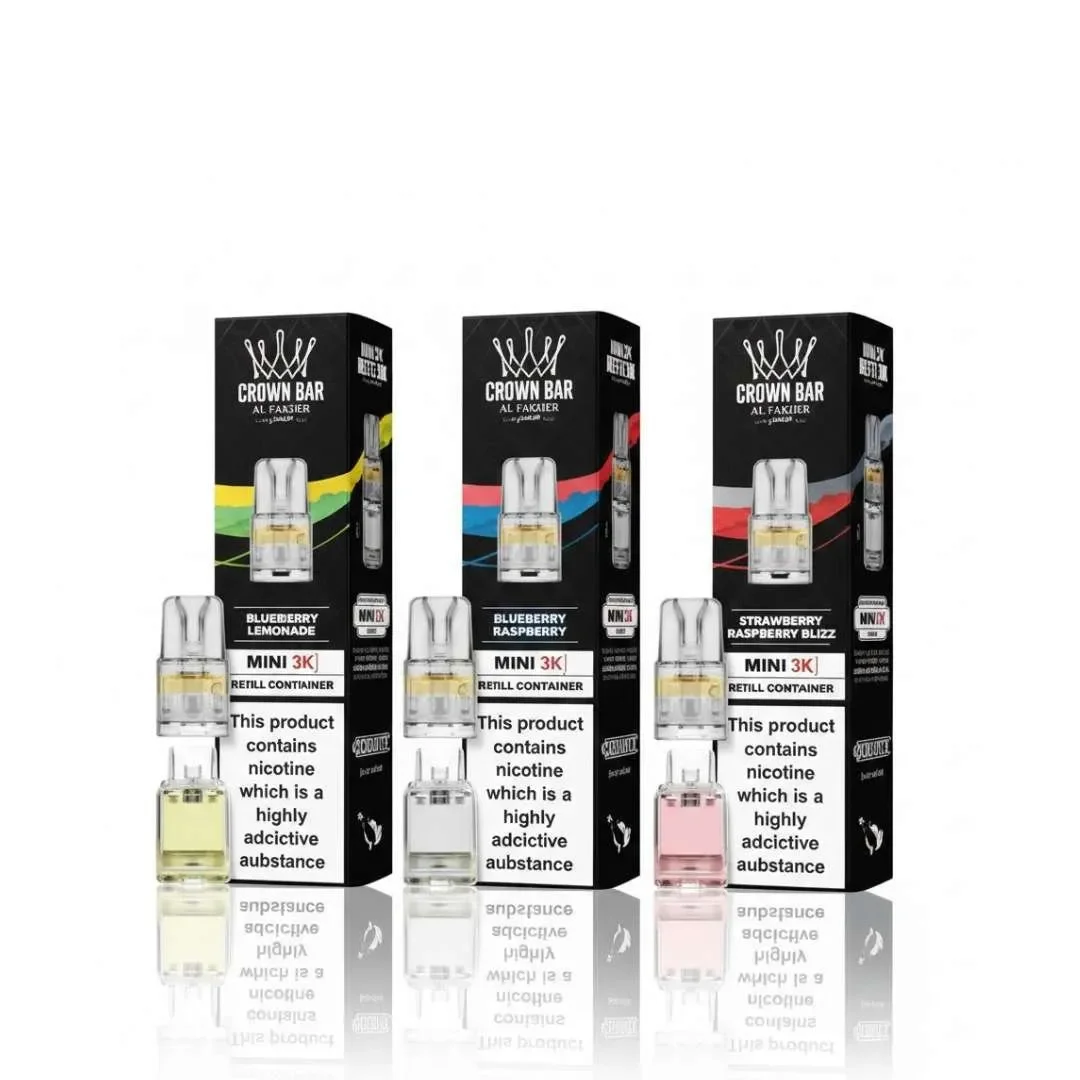 Al Fakher Crown Bar Mini 3K Prefilled Pods