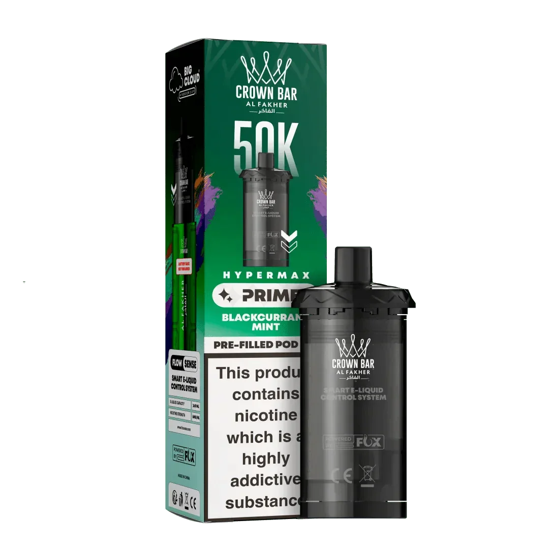 Al Fakher 50K Hypermax Prime Prefilled Pods