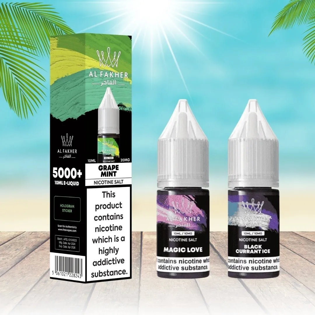 Al Fakher Nic Salts 10ml E-Liquid