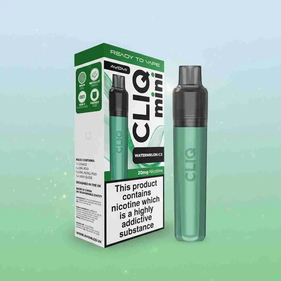 Avomi CLIQ Mini 3000 Puffs Prefilled Pod Vape Kit