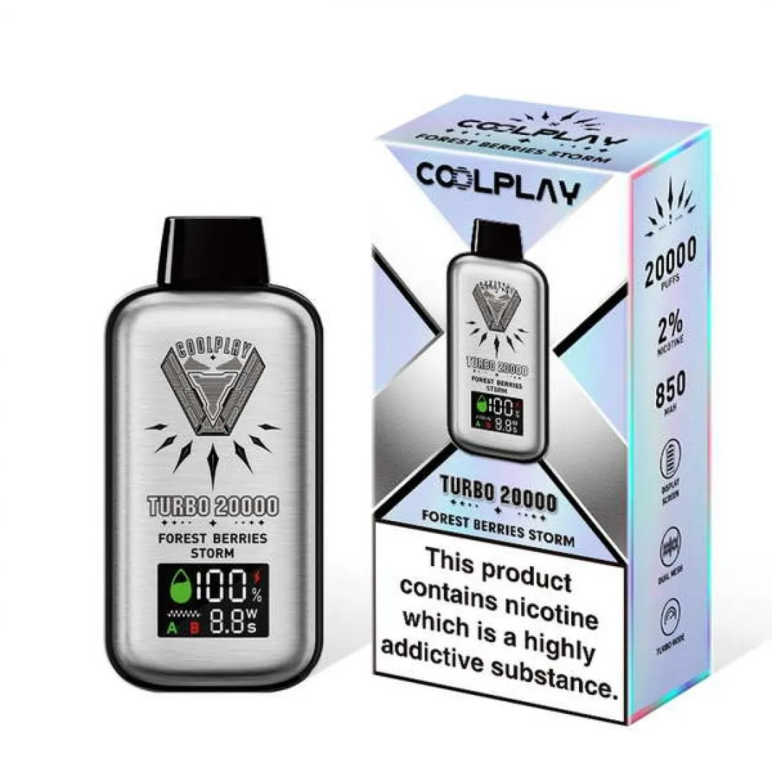 Coolplay Turbo 15000 Puffs Disposable Vape