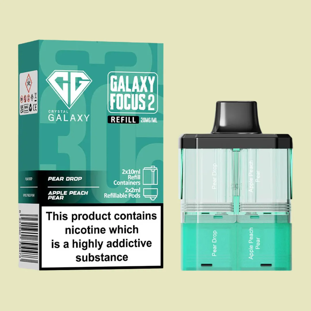 Crystal Galaxy Focus 2 30K Prefilled Pods