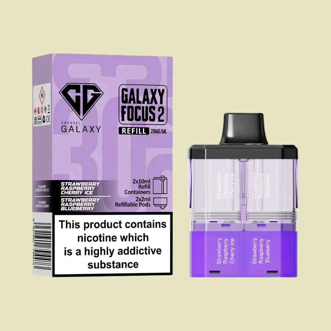 Crystal Galaxy Focus 2 30K Prefilled Pods