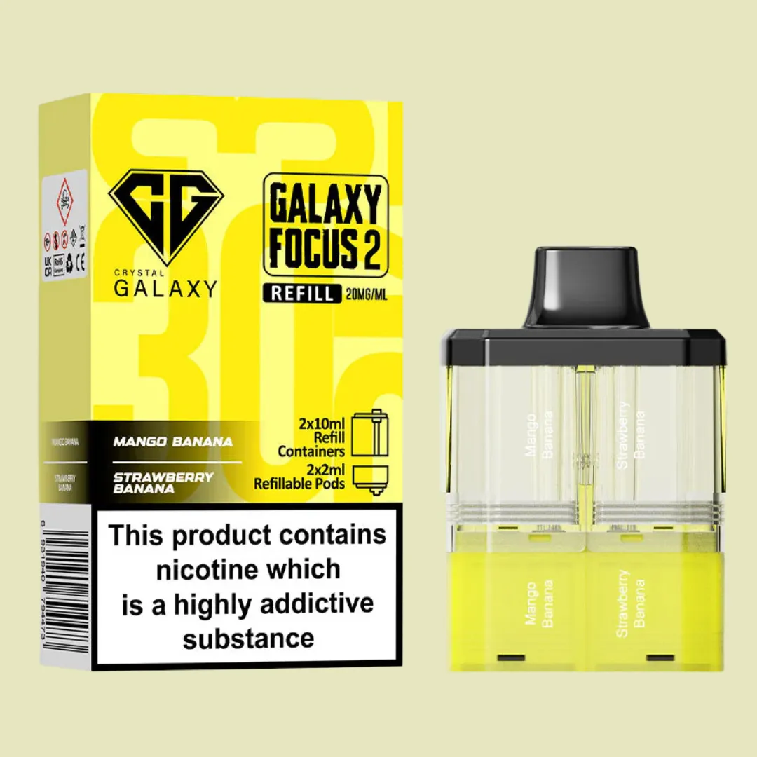 Crystal Galaxy Focus 2 30K Prefilled Pods