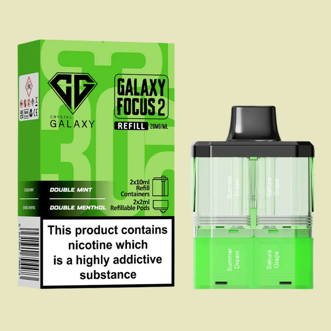 Crystal Galaxy Focus 2 30K Prefilled Pods