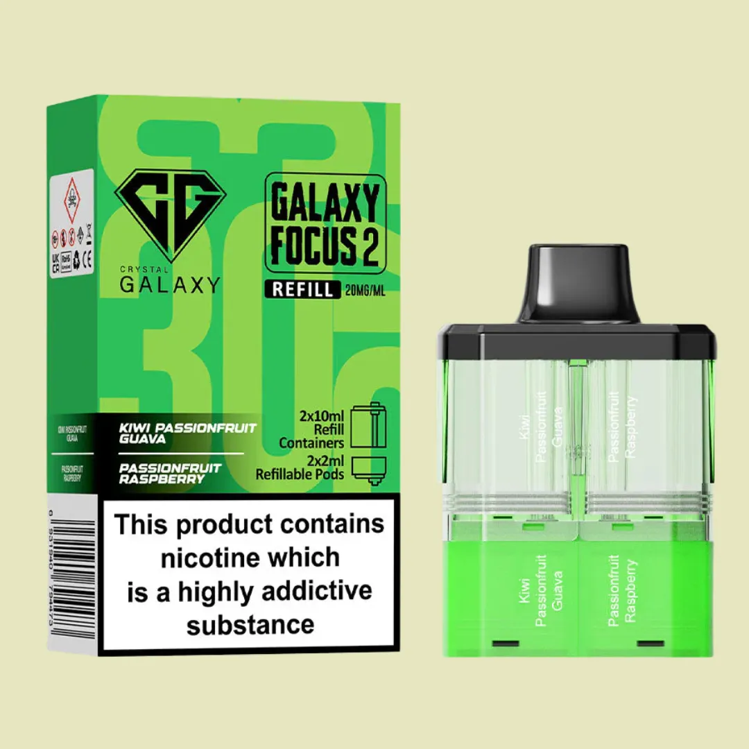 Crystal Galaxy Focus 2 30K Prefilled Pods