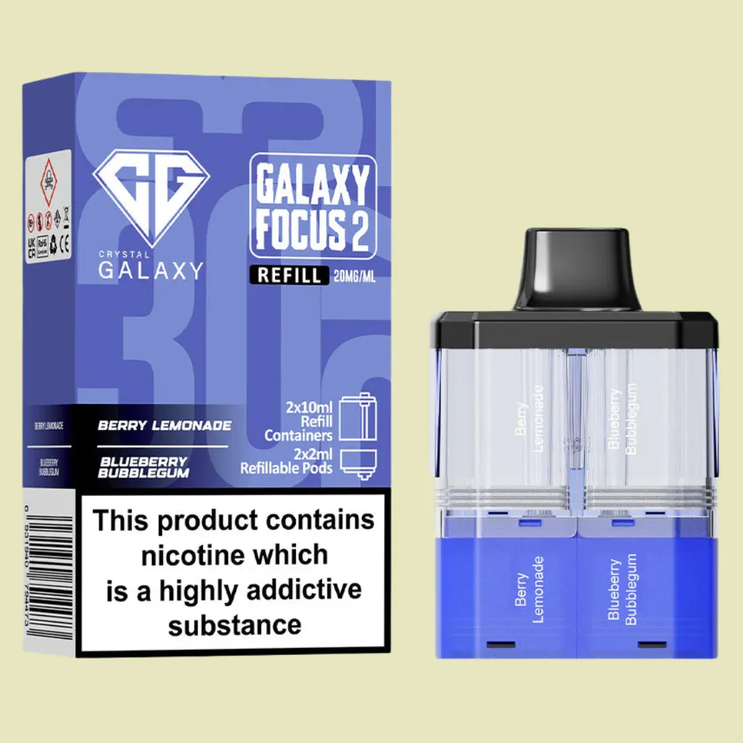 Crystal Galaxy Focus 2 30K Prefilled Pods