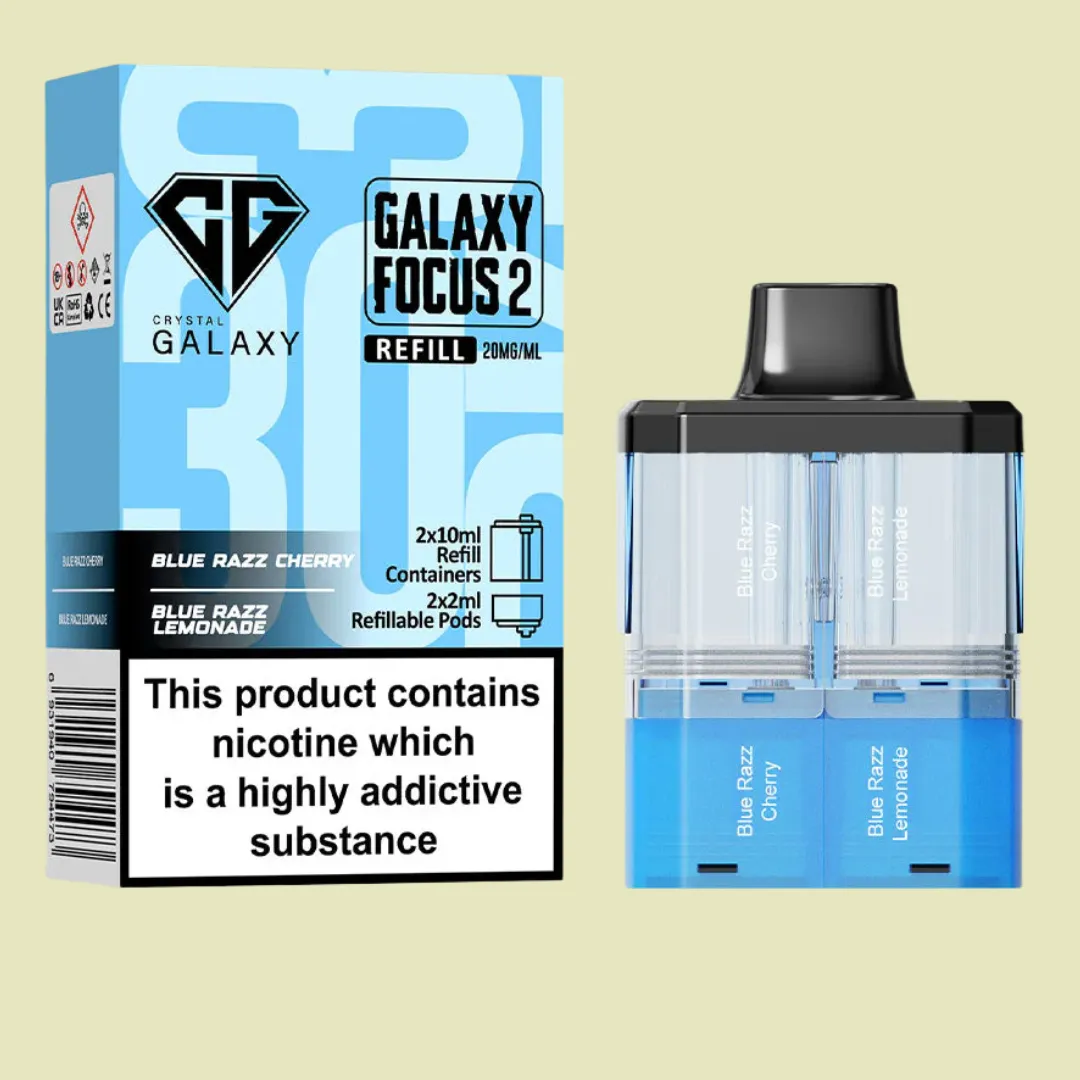 Crystal Galaxy Focus 2 30K Prefilled Pods