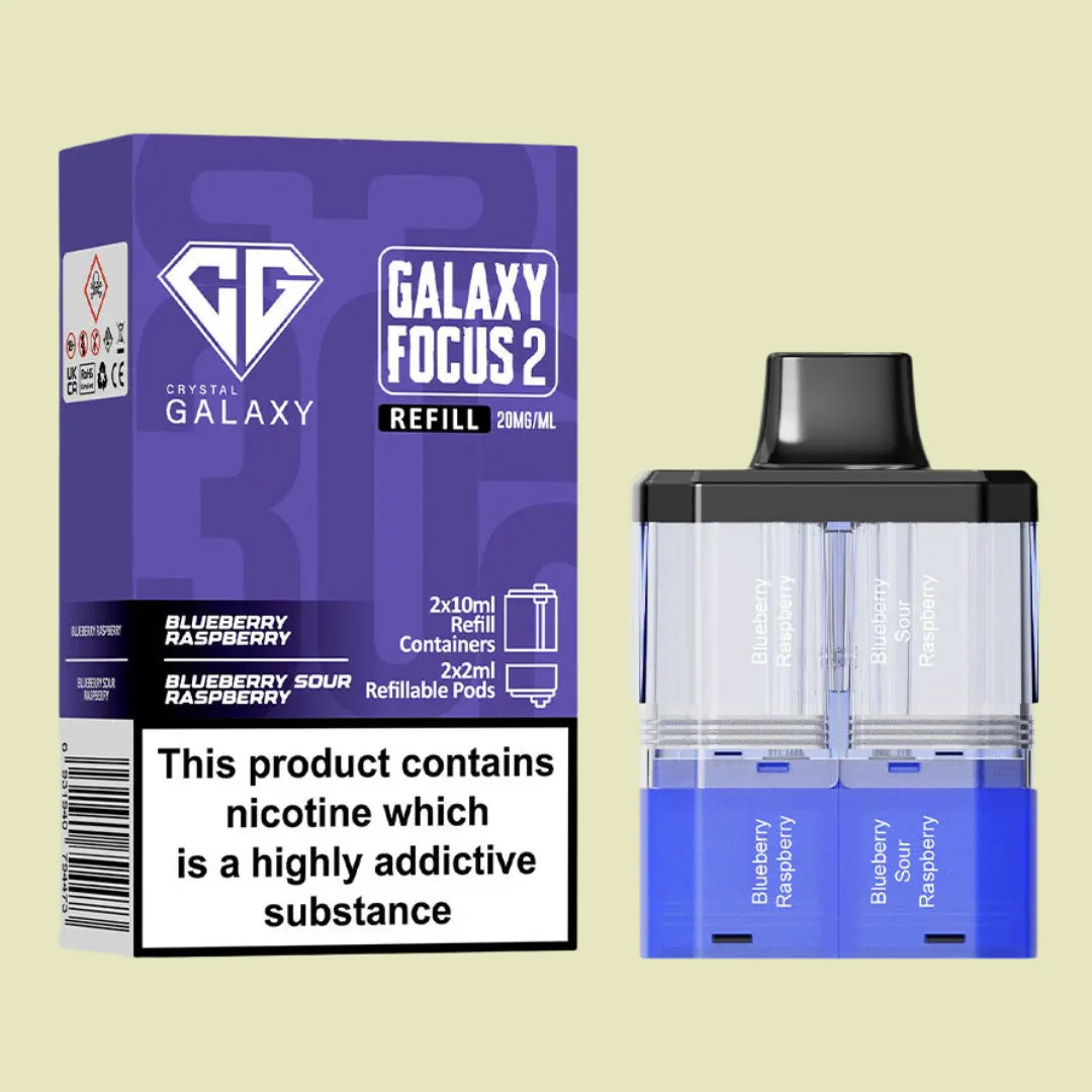 Crystal Galaxy Focus 2 30K Prefilled Pods