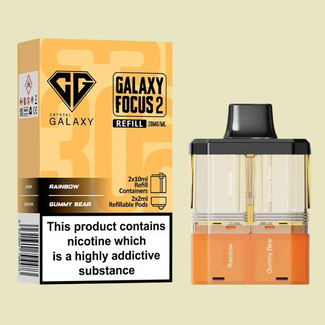 Crystal Galaxy Focus 2 30K Prefilled Pods