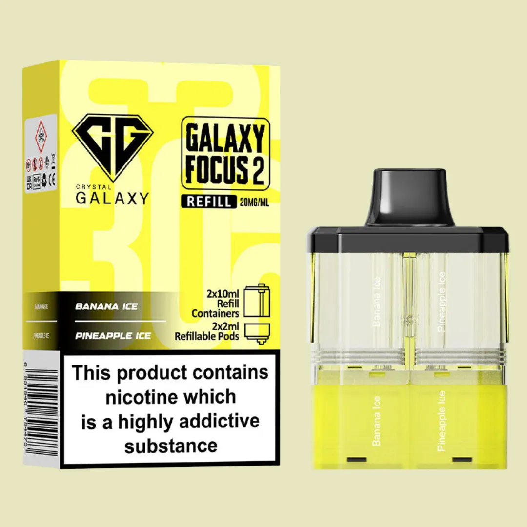 Crystal Galaxy Focus 2 30K Prefilled Pods