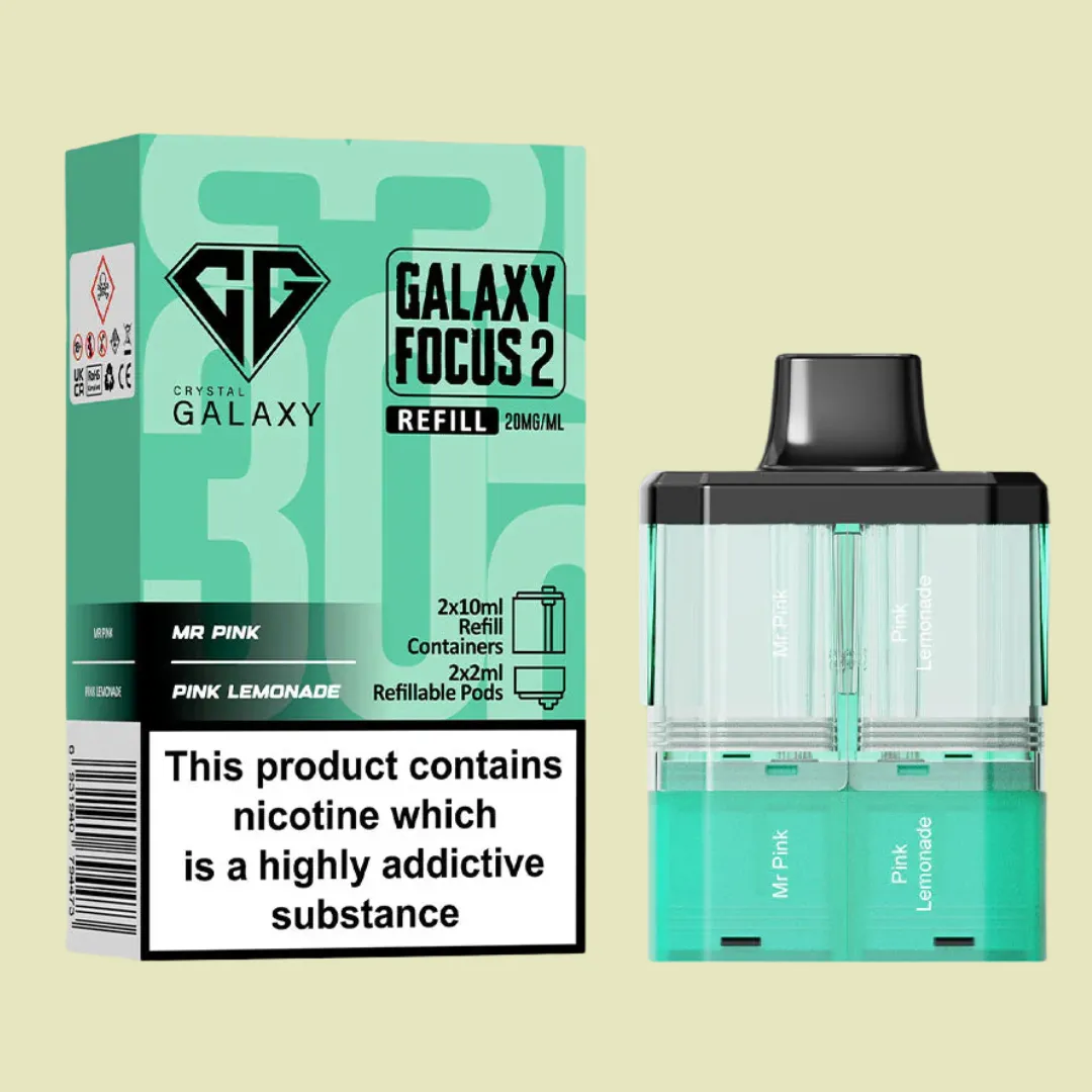 Crystal Galaxy Focus 2 30K Prefilled Pods