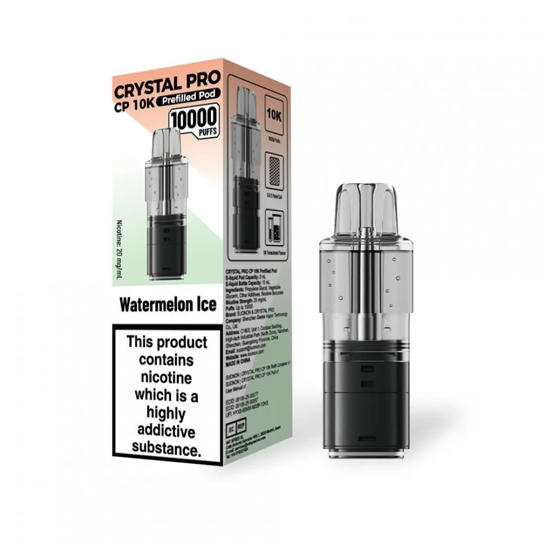 Crystal Pro CP 10K Prefilled Refill Pods