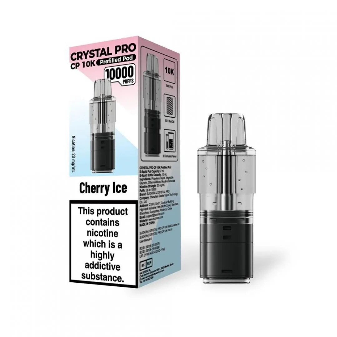 Crystal Pro CP 10K Prefilled Refill Pods