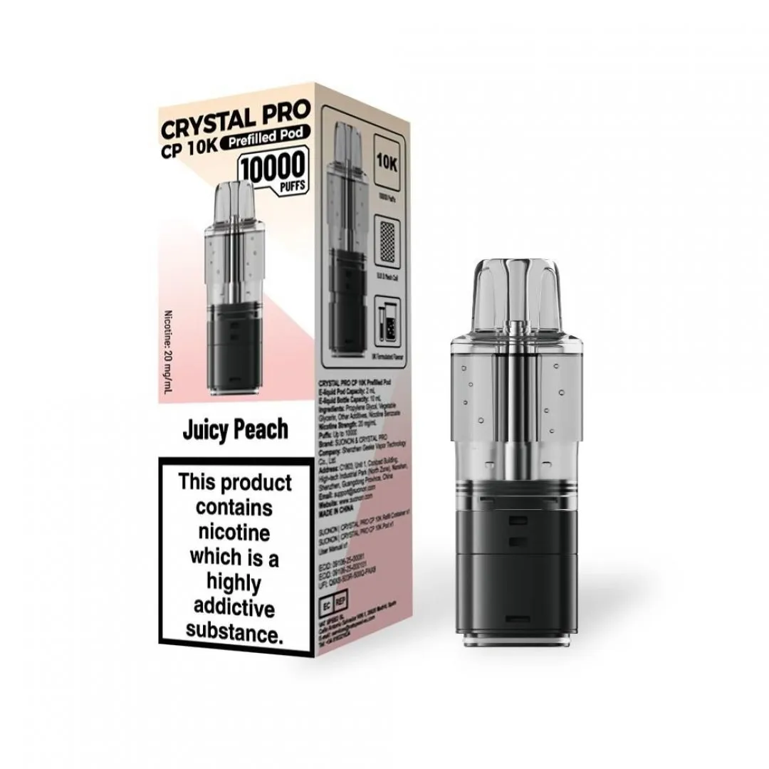 Crystal Pro CP 10K Prefilled Refill Pods