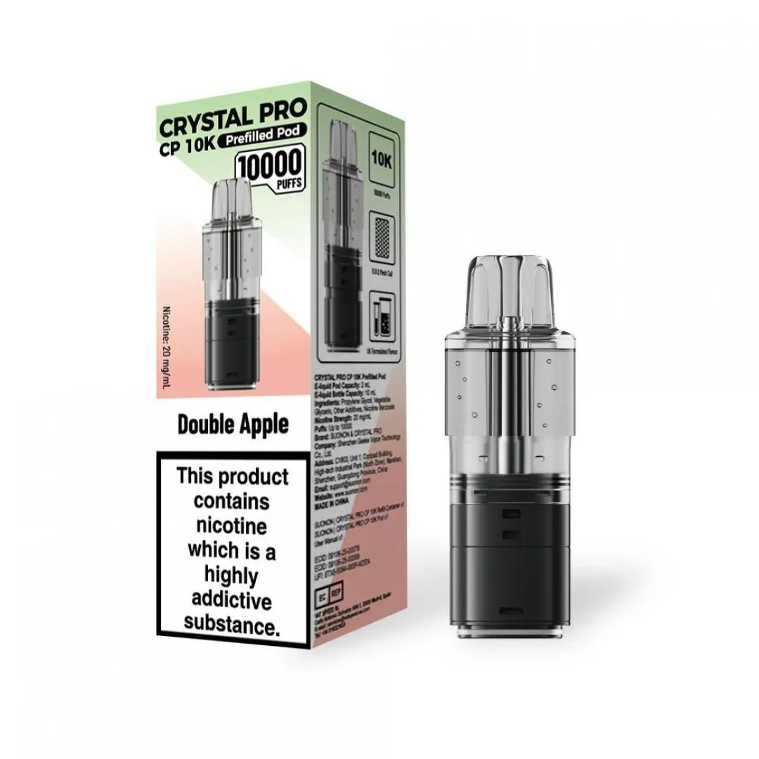 Crystal Pro CP 10K Prefilled Refill Pods