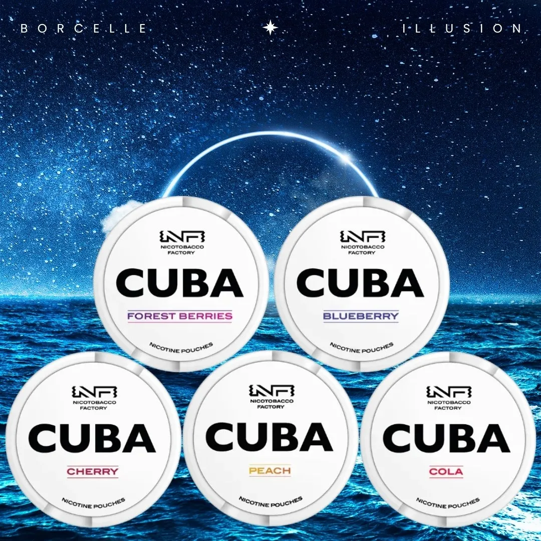 CUBA White – 16mg Nicotine Pouches