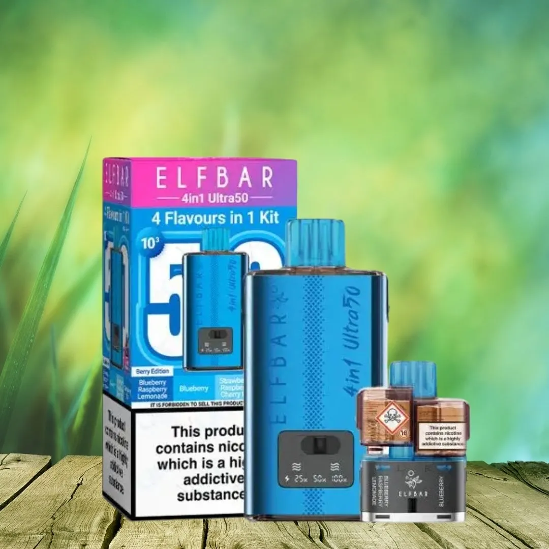 Elf Bar 4in1 Ultra 50K Puffs Prefilled Pod Kit