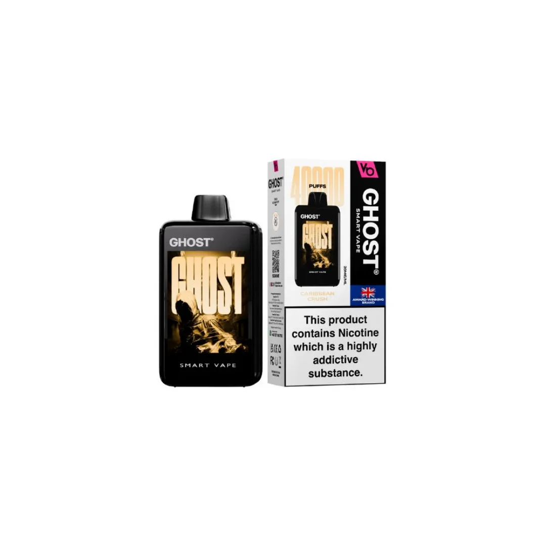 Box of 10 Ghost Smart Vape 40000 Puffs Disposable Vape
