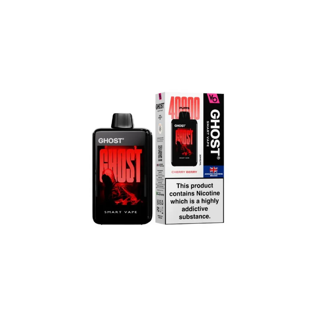 Box of 10 Ghost Smart Vape 40000 Puffs Disposable Vape