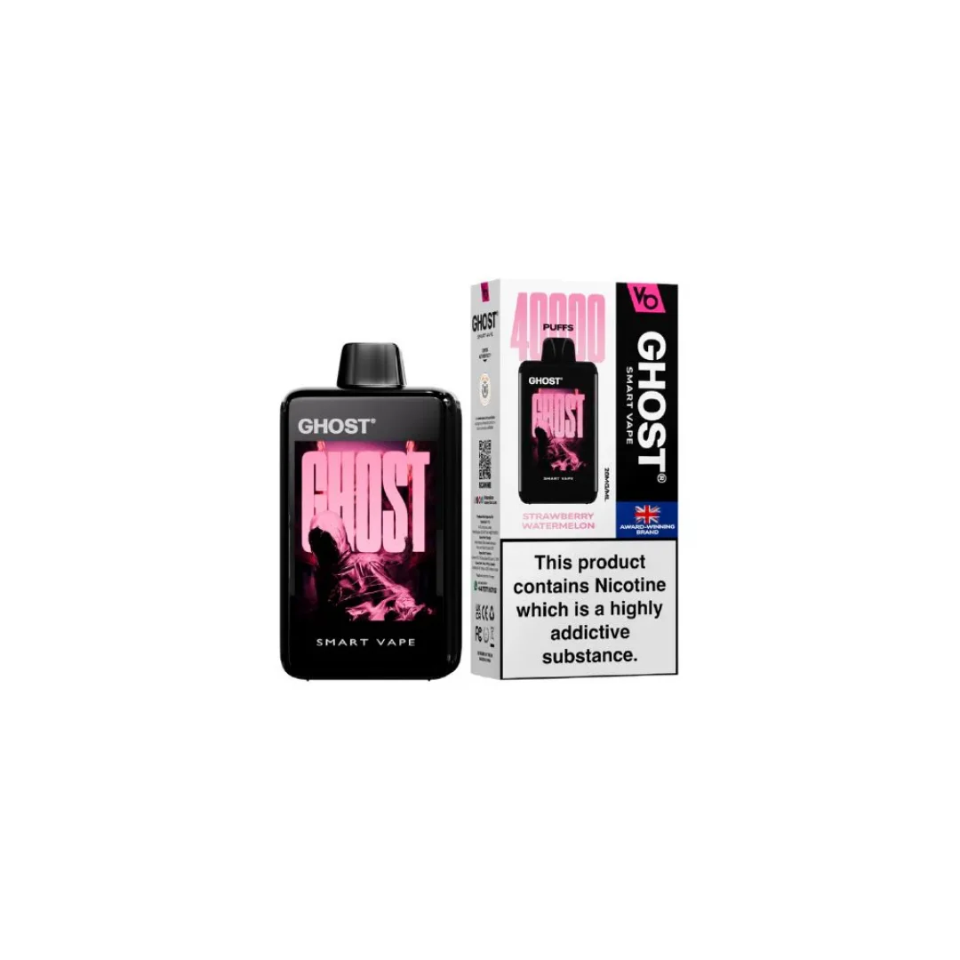 Box of 10 Ghost Smart Vape 40000 Puffs Disposable Vape