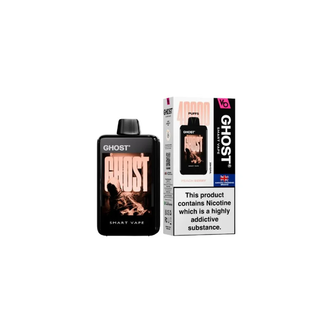 Box of 10 Ghost Smart Vape 40000 Puffs Disposable Vape