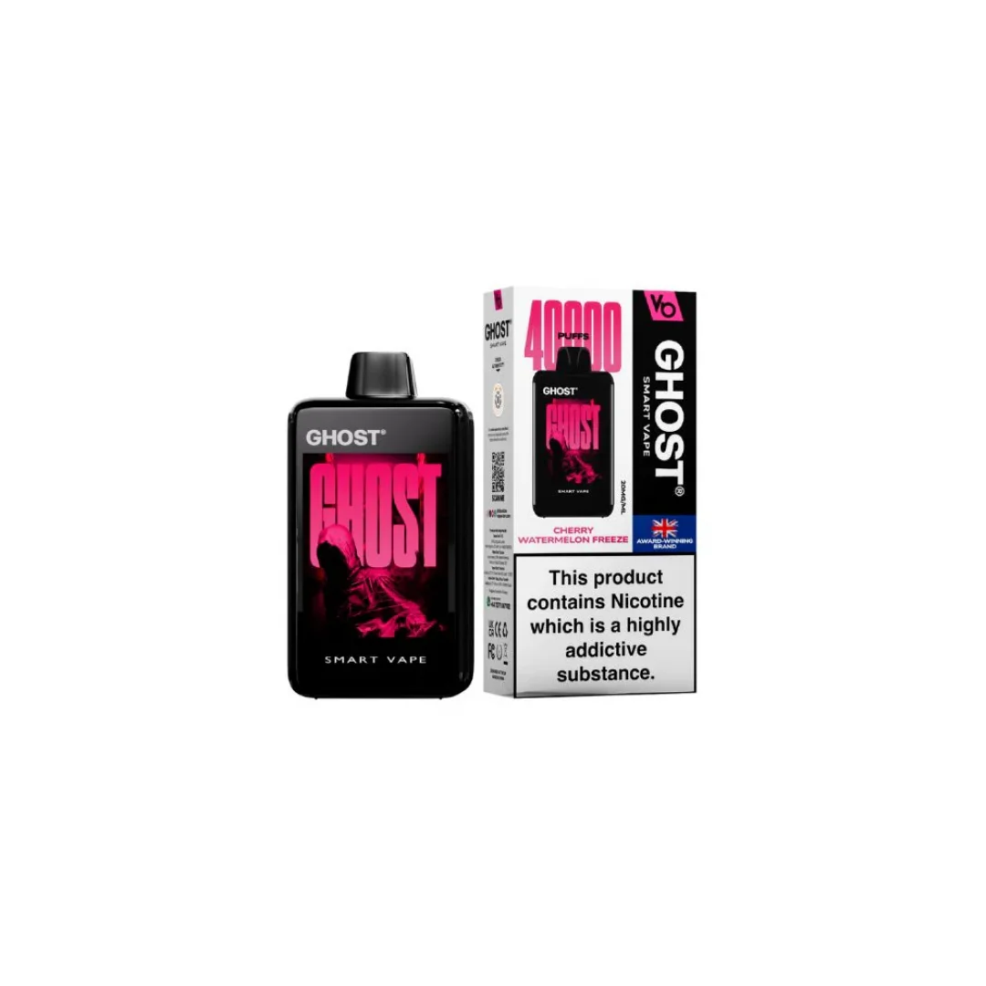 Box of 10 Ghost Smart Vape 40000 Puffs Disposable Vape