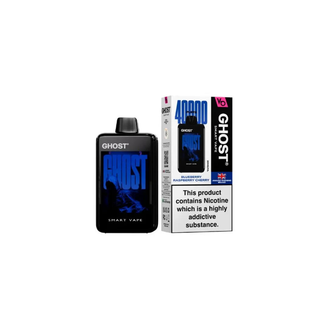 Box of 10 Ghost Smart Vape 40000 Puffs Disposable Vape
