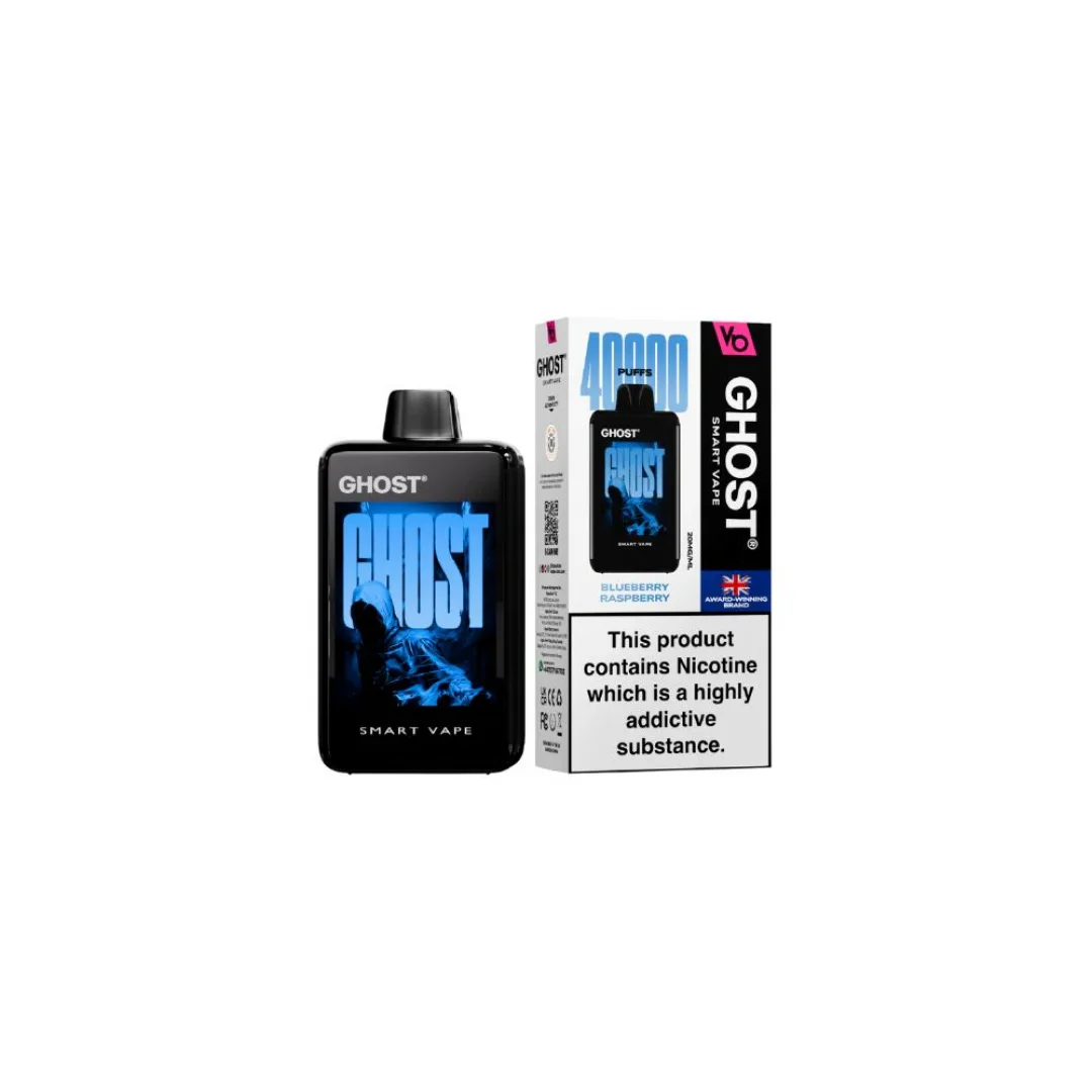 Box of 10 Ghost Smart Vape 40000 Puffs Disposable Vape
