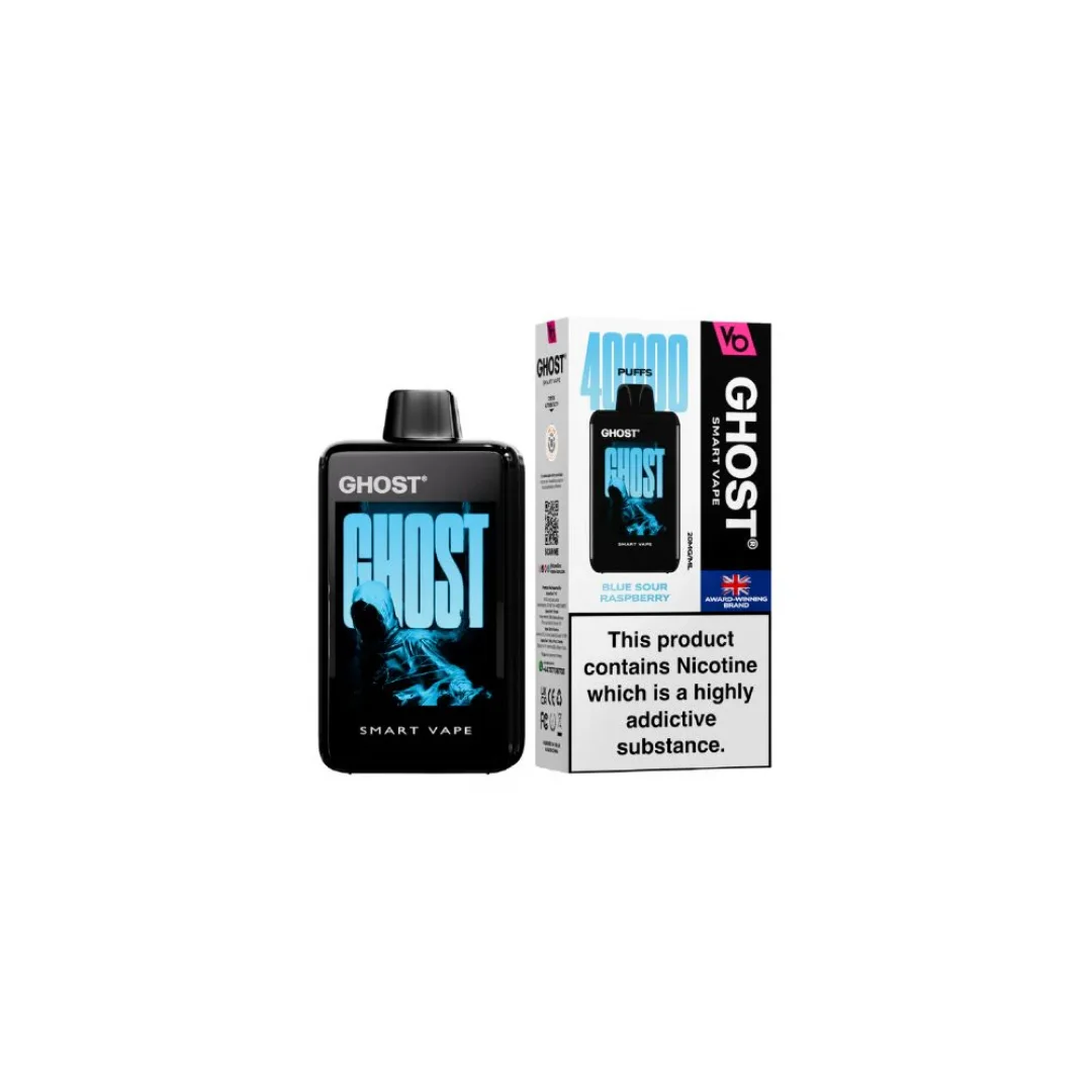 Box of 10 Ghost Smart Vape 40000 Puffs Disposable Vape