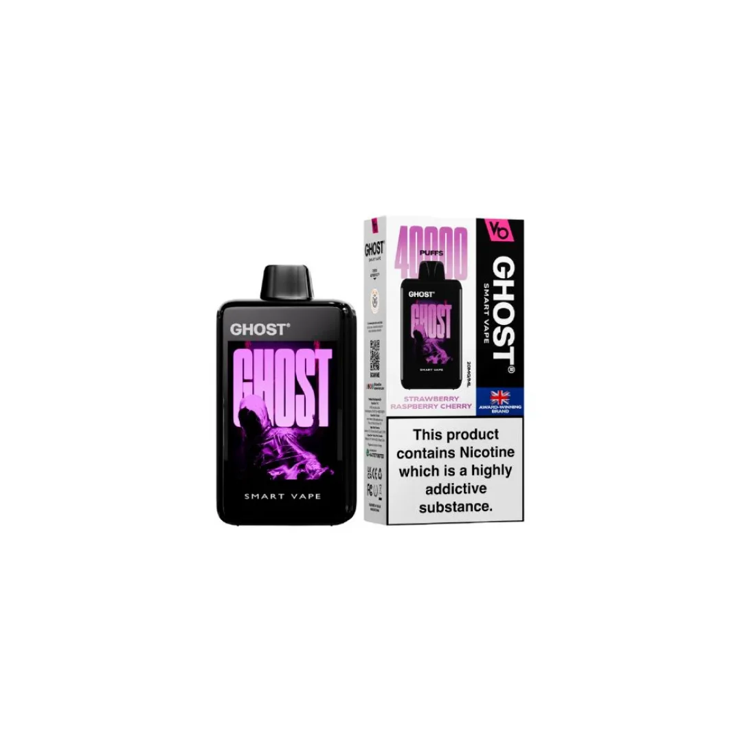 Box of 10 Ghost Smart Vape 40000 Puffs Disposable Vape