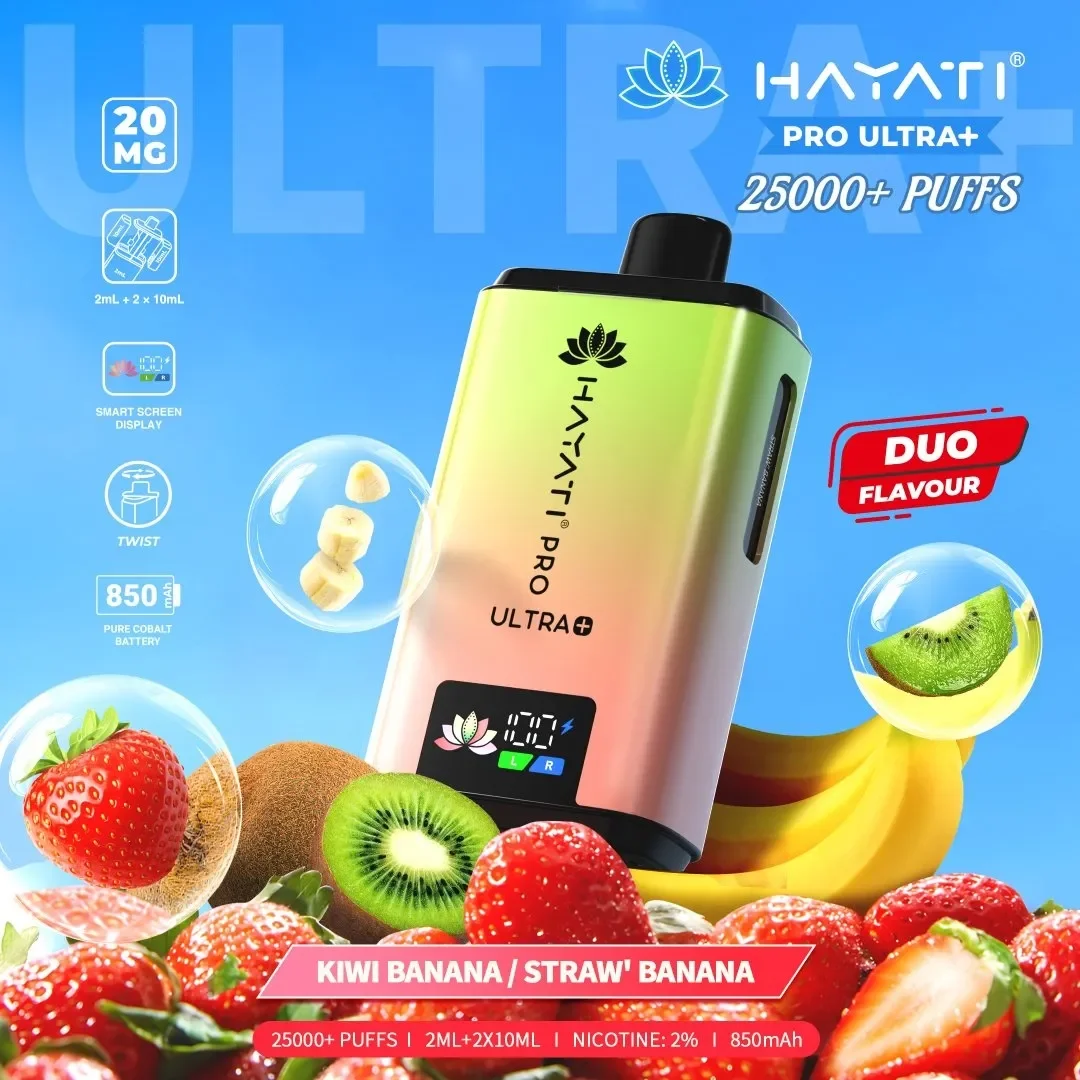 Hayati Pro Ultra Plus 25000 Puffs Disposable Vape