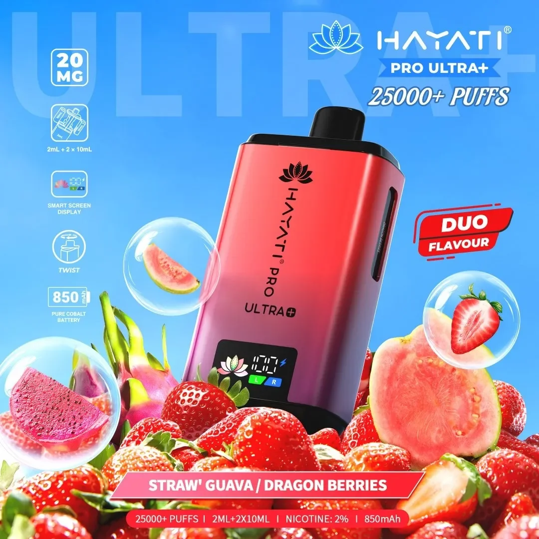 Hayati Pro Ultra Plus 25000 Puffs Disposable Vape