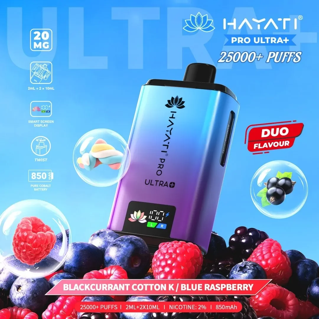 Hayati Pro Ultra Plus 25000 Puffs Disposable Vape