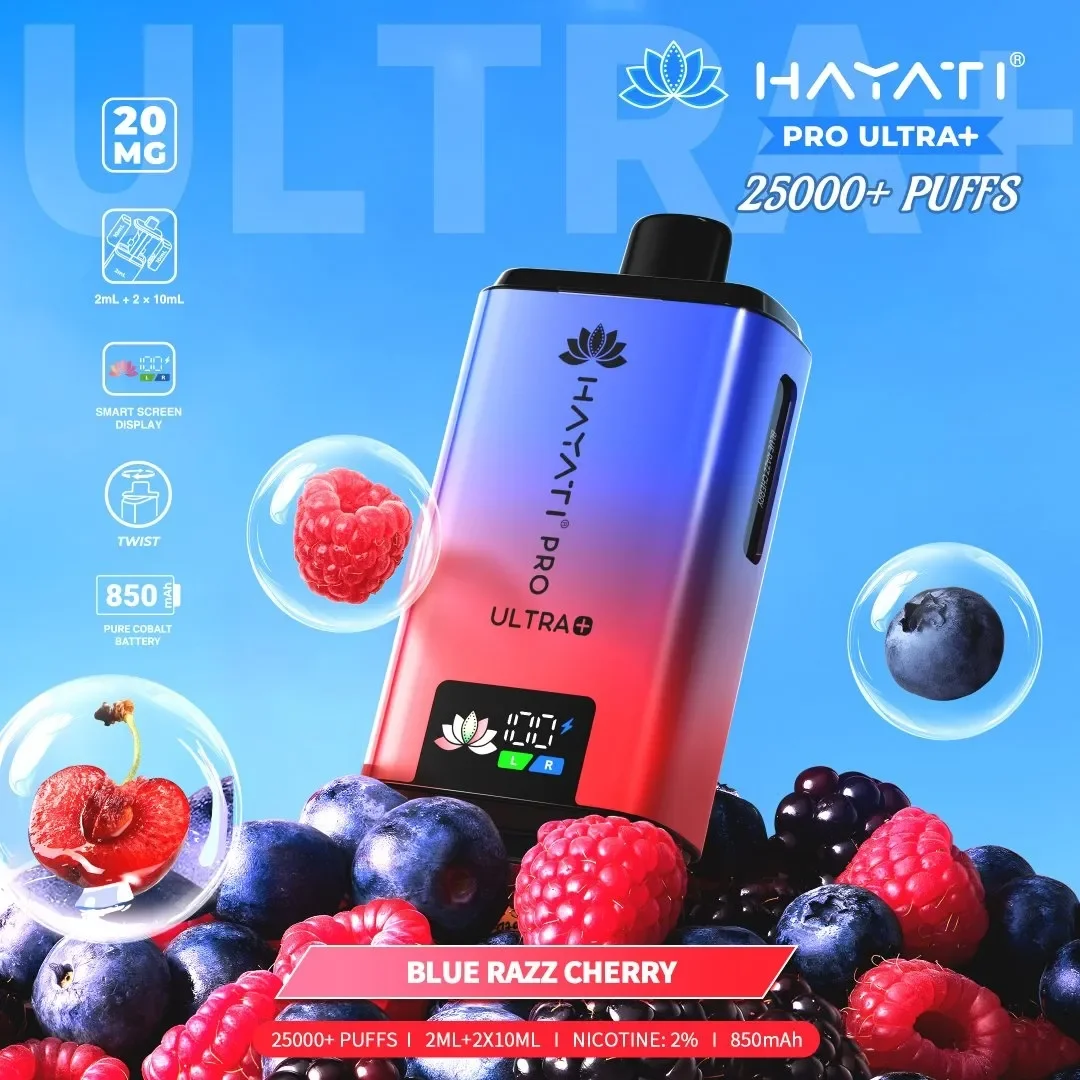 Hayati Pro Ultra Plus 25000 Puffs Disposable Vape