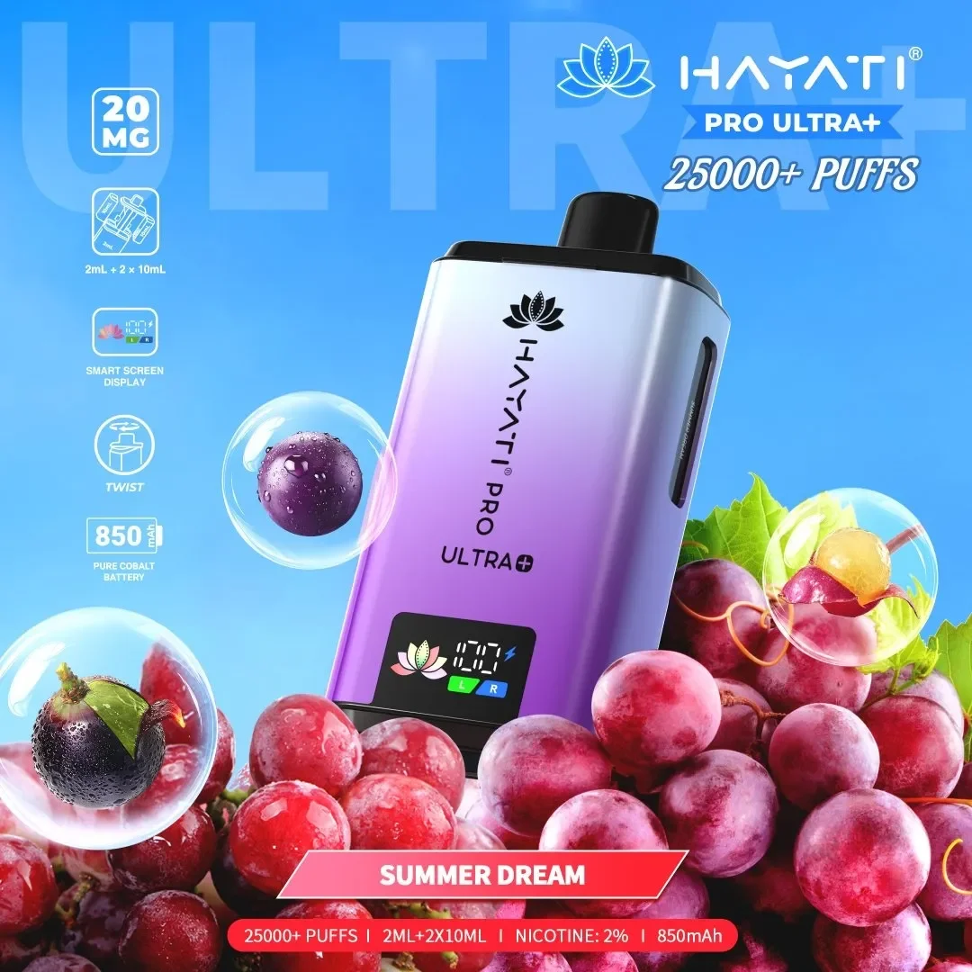 Hayati Pro Ultra Plus 25000 Puffs Disposable Vape