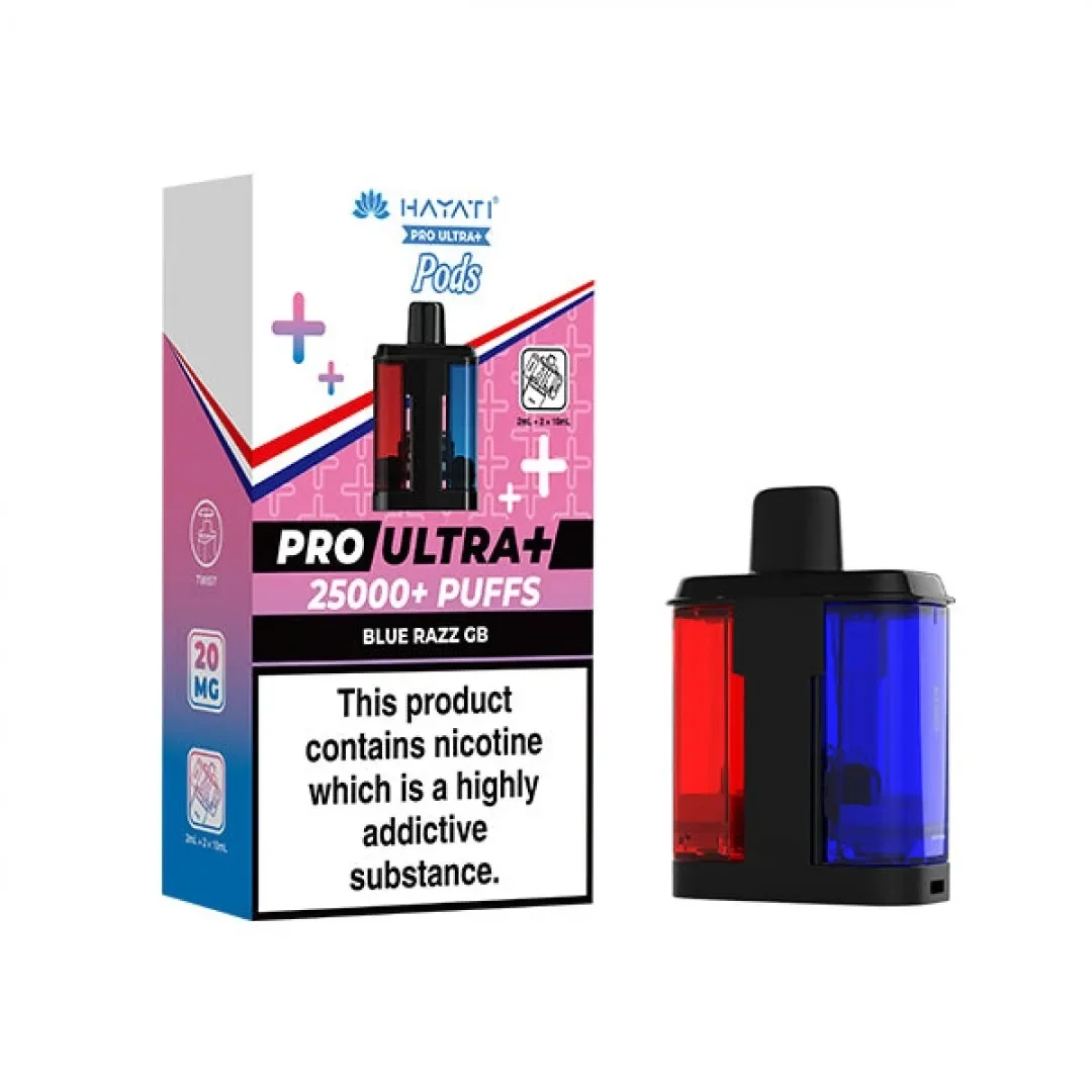 Hayati Pro Ultra Plus 25K Prefilled Pods