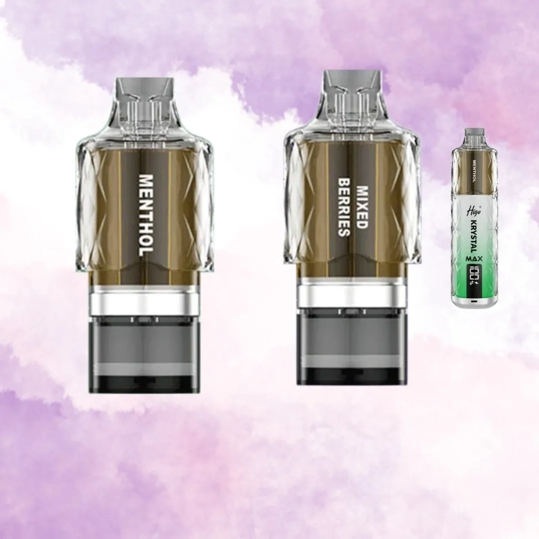 Higo Krystal Max 7500 Puffs Prefilled Pods (Coming Soon)