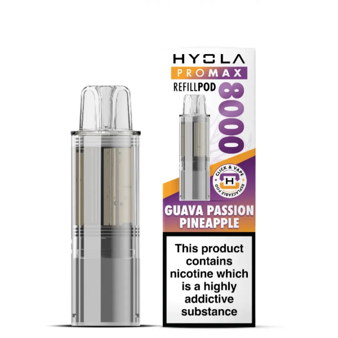 Hyola Pro Max 8000 Puffs Prefilled Pods
